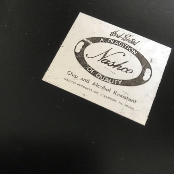 Vintage Toleware Nashco Tray - Picture 5 of 5